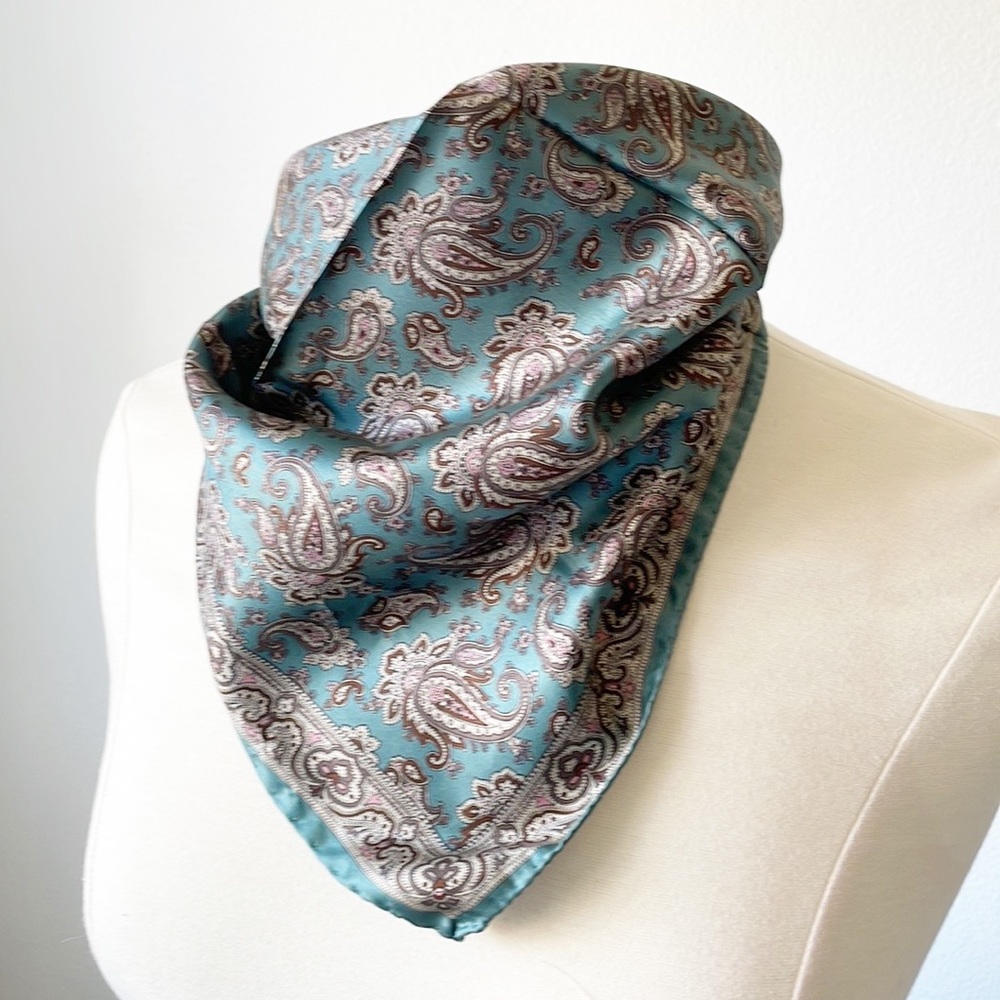 Christian Dior Silk Handkerchief Made In Italy - Picture 12 of 14